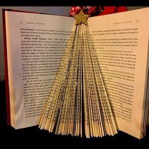 Hand made Christmas tree book!!